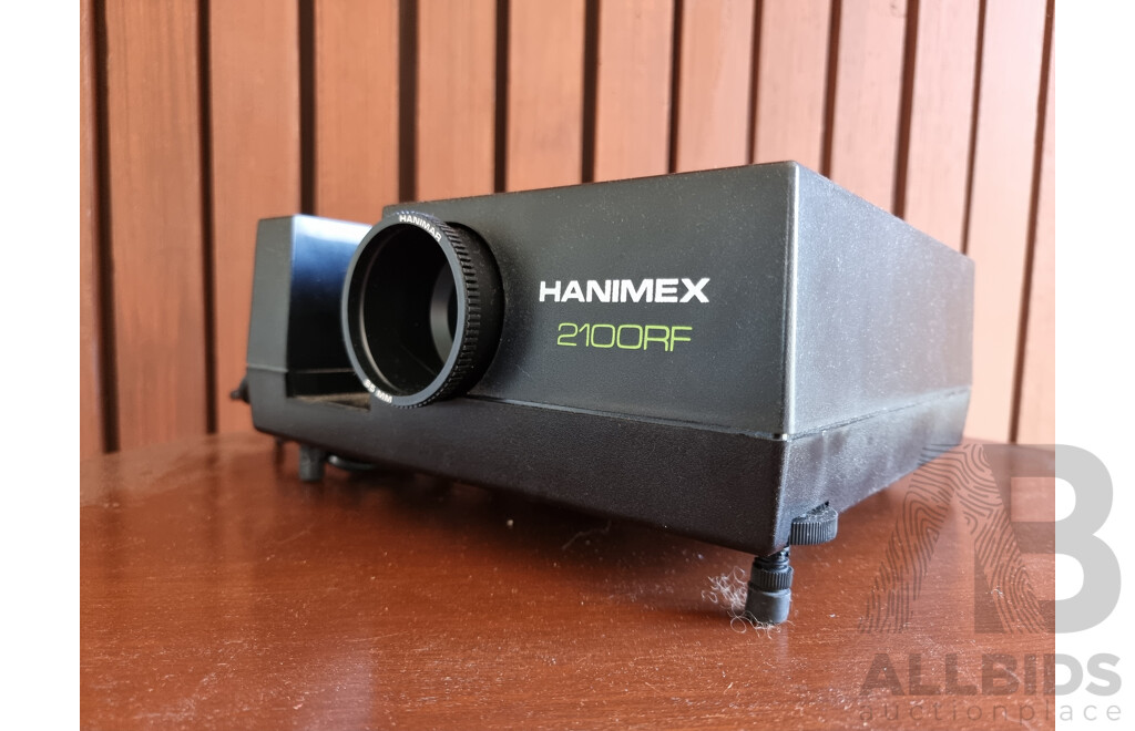 Vintage Hanimex Rf Slide Projector Lot Allbids