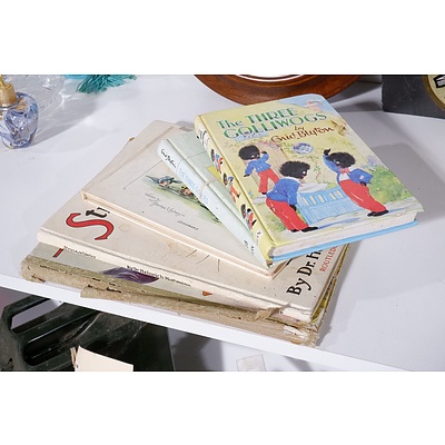Five Early Children's Books including Enid Blyton and Florence Upton