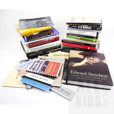 Large Group of Books on Photography & Art Including 'Edward Steichen Lives in Photography By Todd Brandow & William A. Ewing' and More