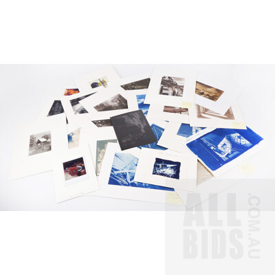 Quantity of Various Cyanotype Pictures