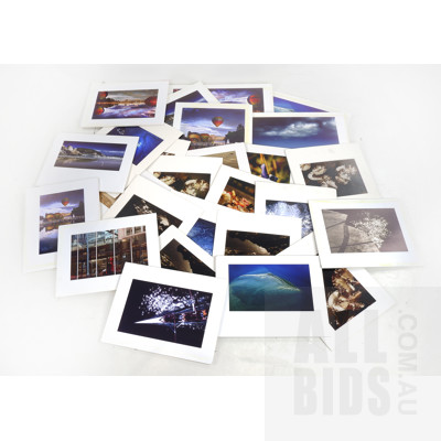 Quantity of A3 and A4 Printed Photographs on Foam Core Boards