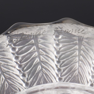 Lalique 'Jamaique' Ashtray