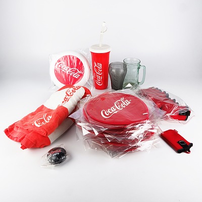 Group of Coca Cola Collectibles