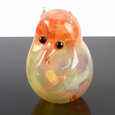Art Glass Owl Figurine