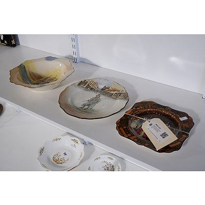 Royal Doulton 'The Revenge' Bowl (D5957), 'Barkis' Plate and 'Old Moreton' Plate (D8499)