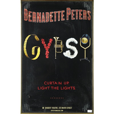 Theatre Poster for Bernadette Peters in 'Gypsy'