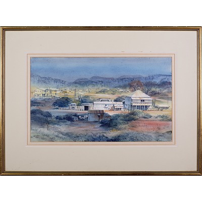 Kenneth Jack (1924-2006), Chillagoe, North Queensland 1981, Watercolour