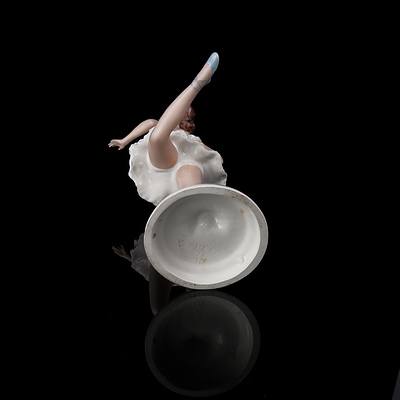 Royal Dux Ballerina Porcelain Figurine