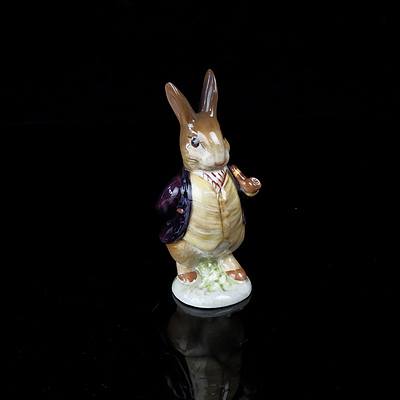 Rare Beswick Beatrix Potter Figurine - Mr Benjamin Bunny - Old Mark