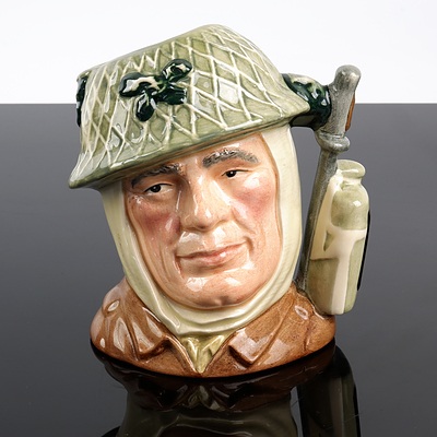Royal Doulton 'The Soldier' Toby Jug - 1990