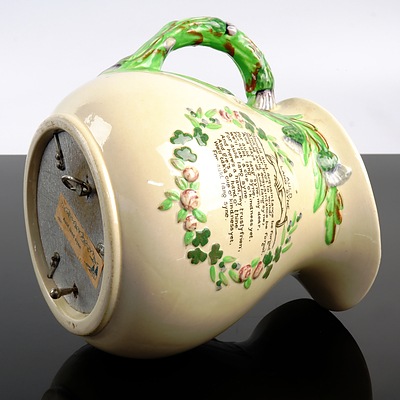 Crown Devon 'Auld lang Syne' Musical Porcelain Jug