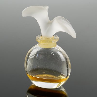 Vintage Lalique Perfume Bottle - Marked to Base
