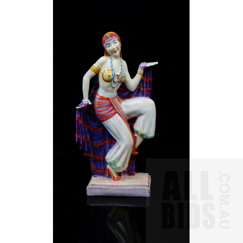 Atlas China at Stoke on Trent Hand Figure of Eastern Dancing Woman