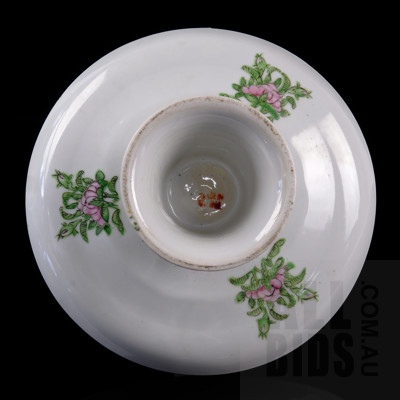 Chinese Famille Rose Footed Dish, Circa 1900