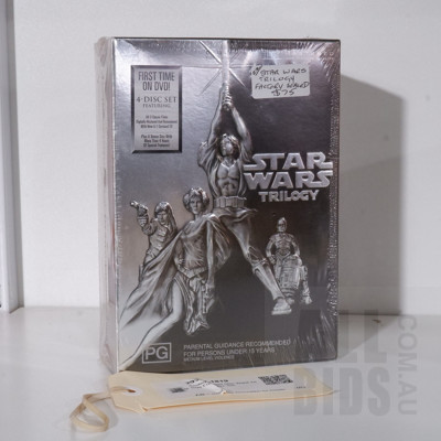Sealed Boxed Star Ward Trilogy Four Disc Set