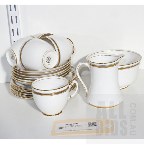 Royal Albert Crown China Part Tea Set, 19 Pieces