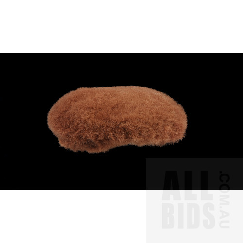 1960's French Brown Feather Beret