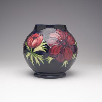William John Moorcroft (Born 1938-) Vase, Date Cypher for 1993