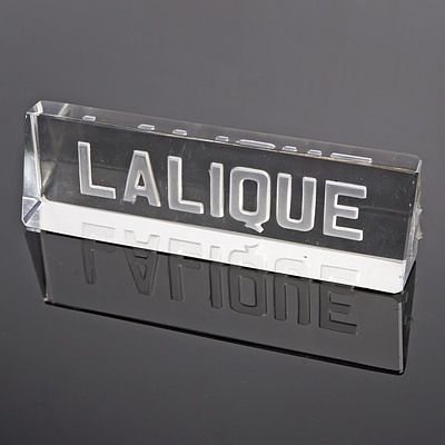 Lalique Paperweight or Shop Display