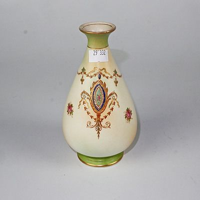 Late Victorian Crown Devon Specimen Vase