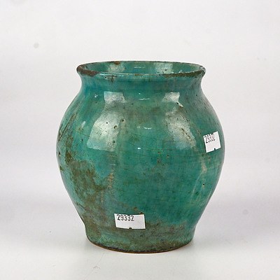 Chris (C.J.) Lanooy (Dutch 1881-1948) Glazed Eathenware Vase