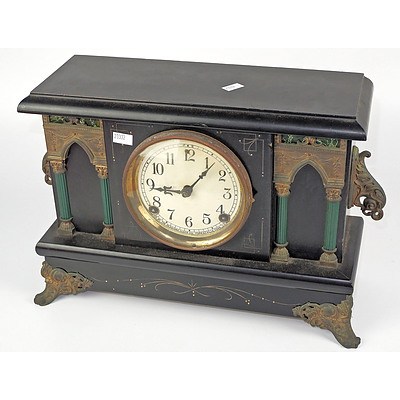 Antique American Sessions Mantle Clock