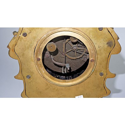 Antique Elkington et Co Paris Ormolu Chiming Mantle Clock