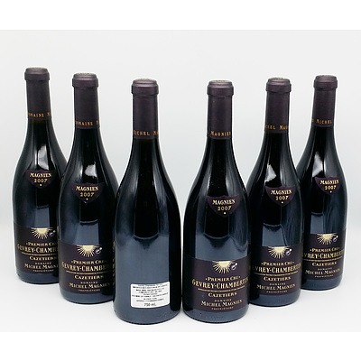 6x Bottles of 750ml 2007 Domaine Michel Magnien Gevrey-Chambertin Premier Cru “Cazetiers” - RRP: $690
