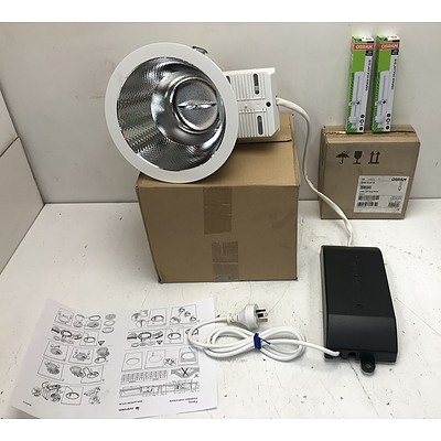Lot Of Assorted Downlights and Light Bulbs