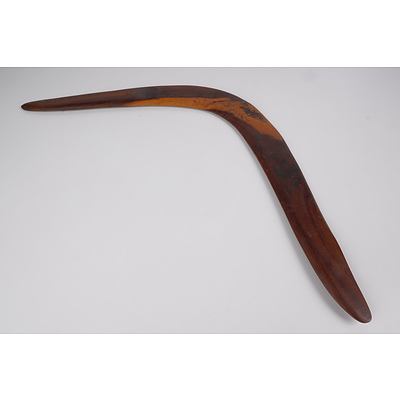 Vintage Mulga Wood Boomerang