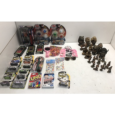 Collection Of Toys, Figurines and DVD's