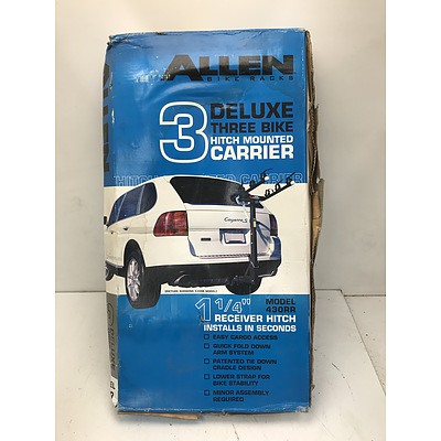 Allen Three Bike Tow Ball Mounted Bike Rack