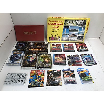 Collection Of Toys and Games