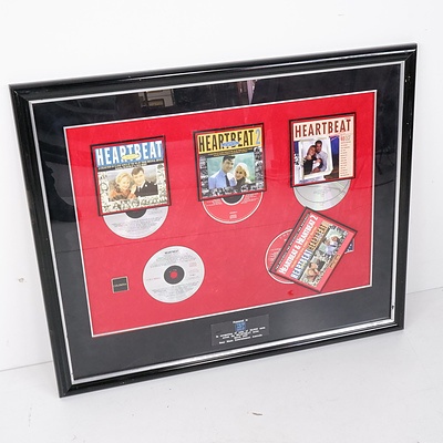 The ABC Shop, Sony Classical Music Framed Presentation of Sales of 30,000 Units Across the Heartbeat Series, 1997