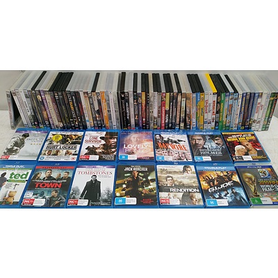 Selection of  DVD and Blu Ray Movies - Lot of 300