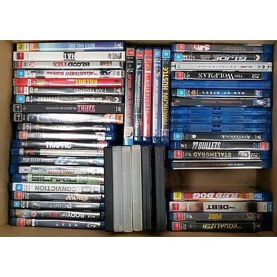 Selection of  DVD and Blu Ray Movies - Lot of 300