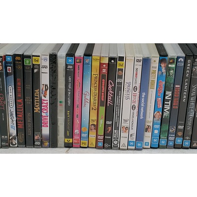 DVD and Blu Ray Movies - Lot of 90