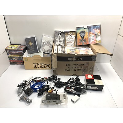 Lot Of Gift Cards DVD's and Electrical Accessories