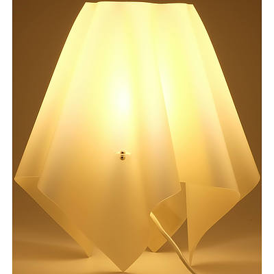 SLAMP Foulard Large Gold Table & Bedside Lamp - Lot of Eight - RRP $2800.00 - Brand New