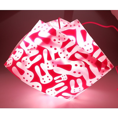SLAMP Gemmy Suspension Pink Rabbits Suspension Lamp - Lot of Nine - RRP $2970.00 - Brand New