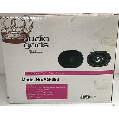 Audio Gods AG-693 6x9 Inch Speakers