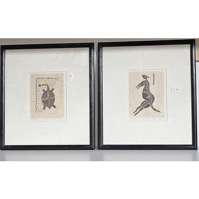 Two Limited Edition Aboriginal Art Prints