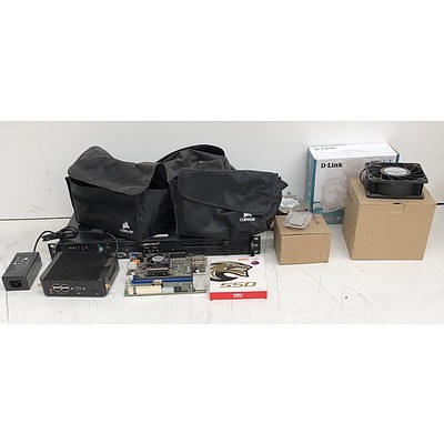 Bulk Lot of Assorted IT Equipment & Components
