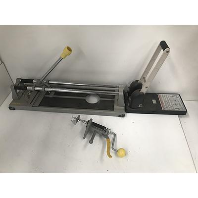 Tile Cutter Hole Punch and Masonry Drill