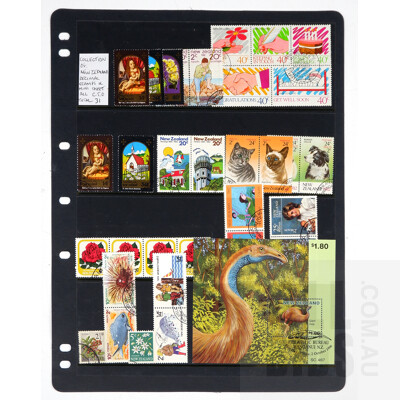 Collection of New Zealand Decimal Stamps and Mini Sheet