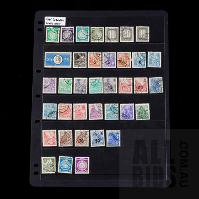 East Germany Mixed Stamp Collection