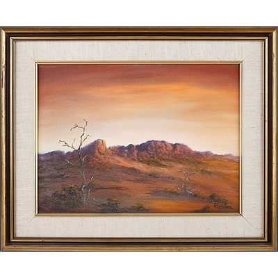Jack Absalom (b1927-2019), Kronji Rocks, Oil on Canvas