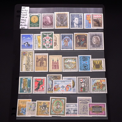 1985 Austrian Near Complete Year of Stamps