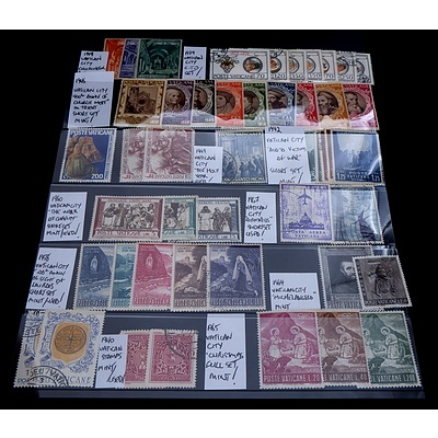 1940 -1979 Vatican City Stamps