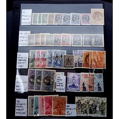 1933 -1988 Vatican City Stamps